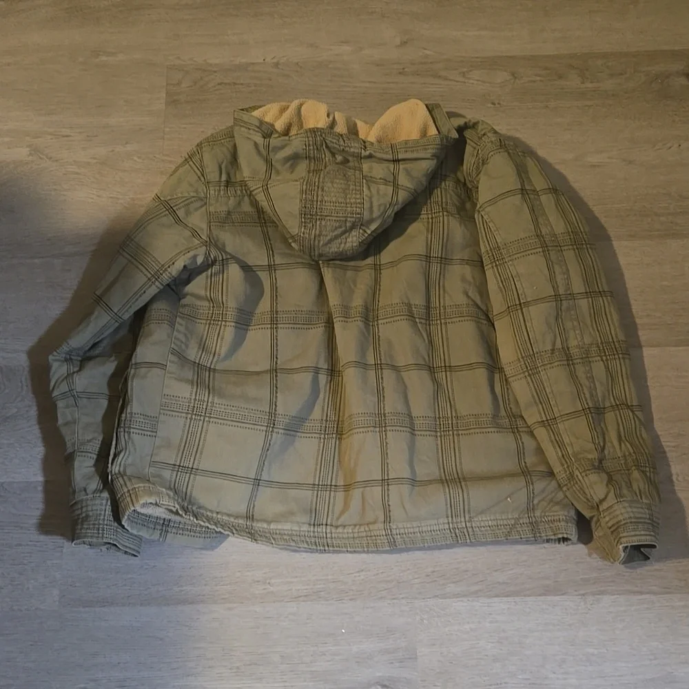 Quicksilver Fleece Lined Heavy Canvas Jacket